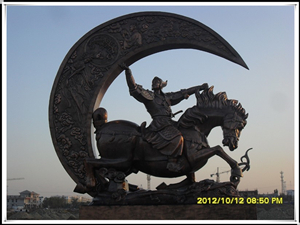 大型人物雕塑|古代將軍銅雕